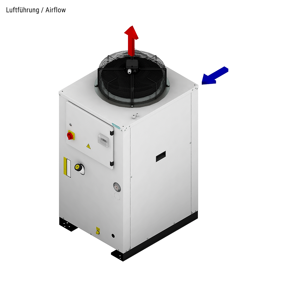 Miniaturbild: Wasser-Rückkühler, 16700W, 400VAC