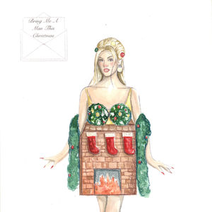 "Bring Me A Man This Christmas" Drag Number