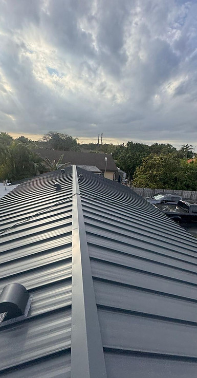 standing seam metal roofers