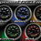 Thumbnail: Takegawa D Type Black & White Speedometer