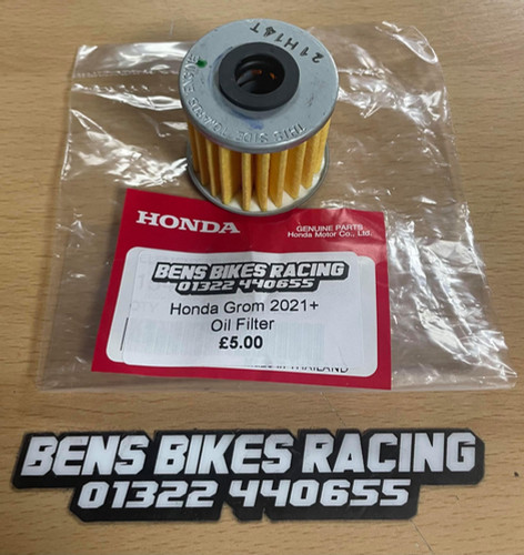 Honda Oil Filter Grom 2021+/ 125 Monkey 2021+ | BensBikesRacing