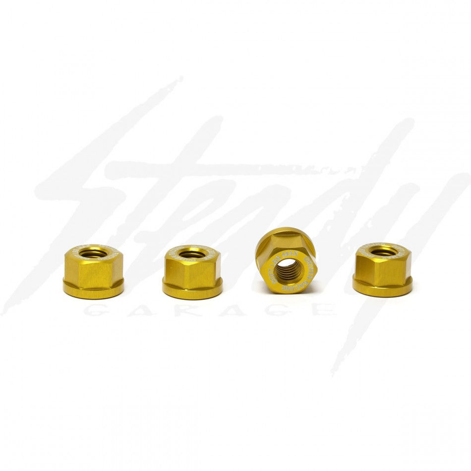 Thumbnail: DRIVEN RACING SPROCKET NUTS 4 PACK M8X1.25 HONDA GROM MONKEY 125 2013-2020