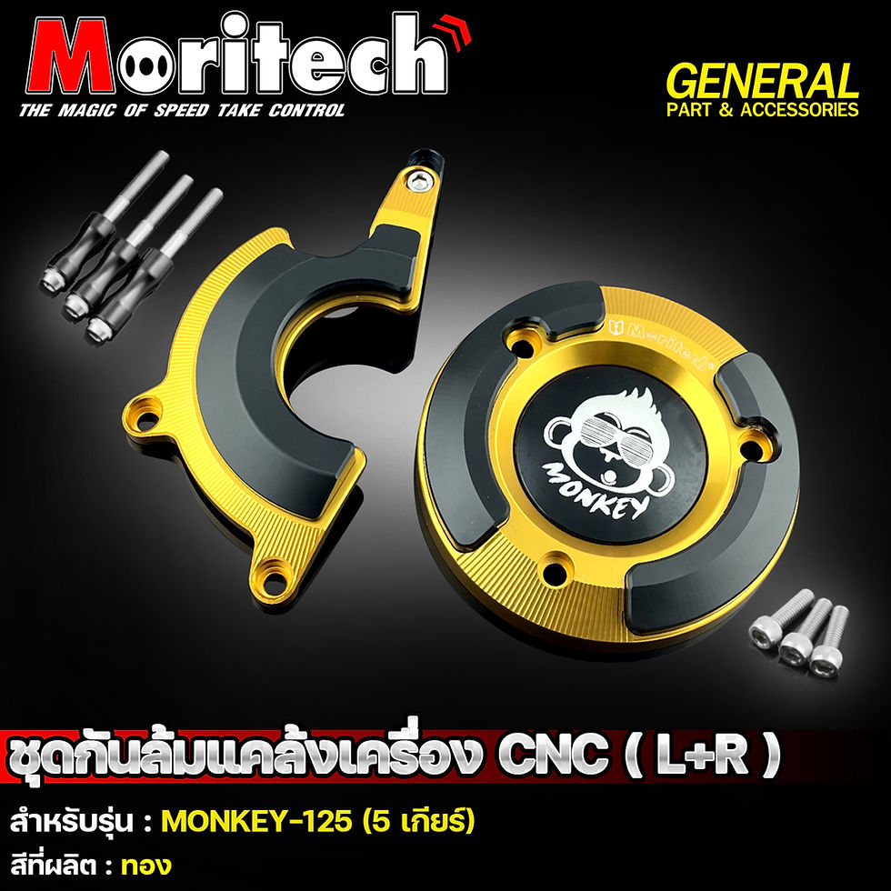 Thumbnail: Moritech CNC Engine Sliders/Guards (L+R) Monkey 2021+ JB03, Grom JC92