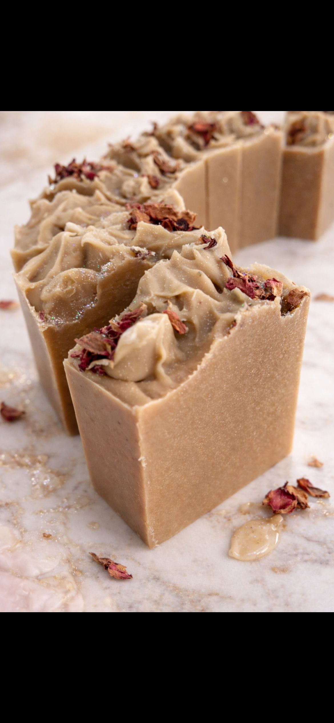 Rose Quartz Honey Soap
