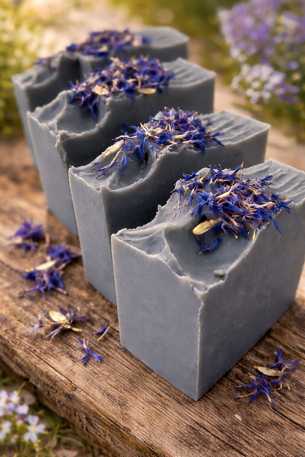 Obsidian Rosewood Charcoal Soap