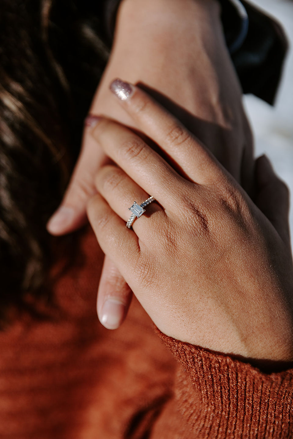 Lake Minnewanka Engagement Photography
