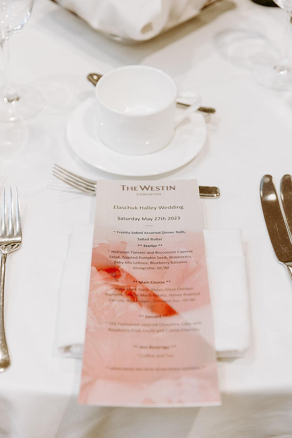 Westin Edmonton Reception 