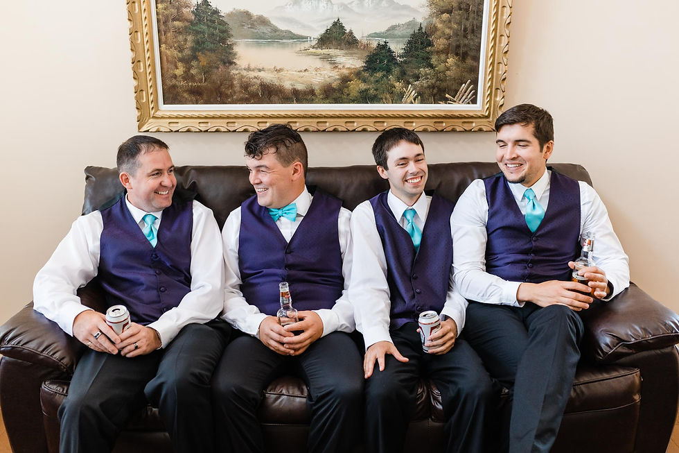 Groom With Groomsmen