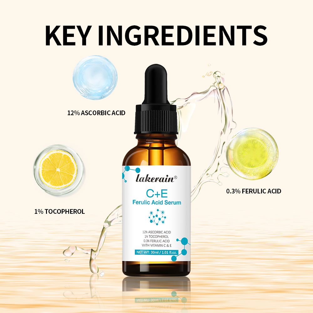 Vitamin C Face Serum Vitamin CE Serum with Ferulic Acid for Women Vitamin E&Feru