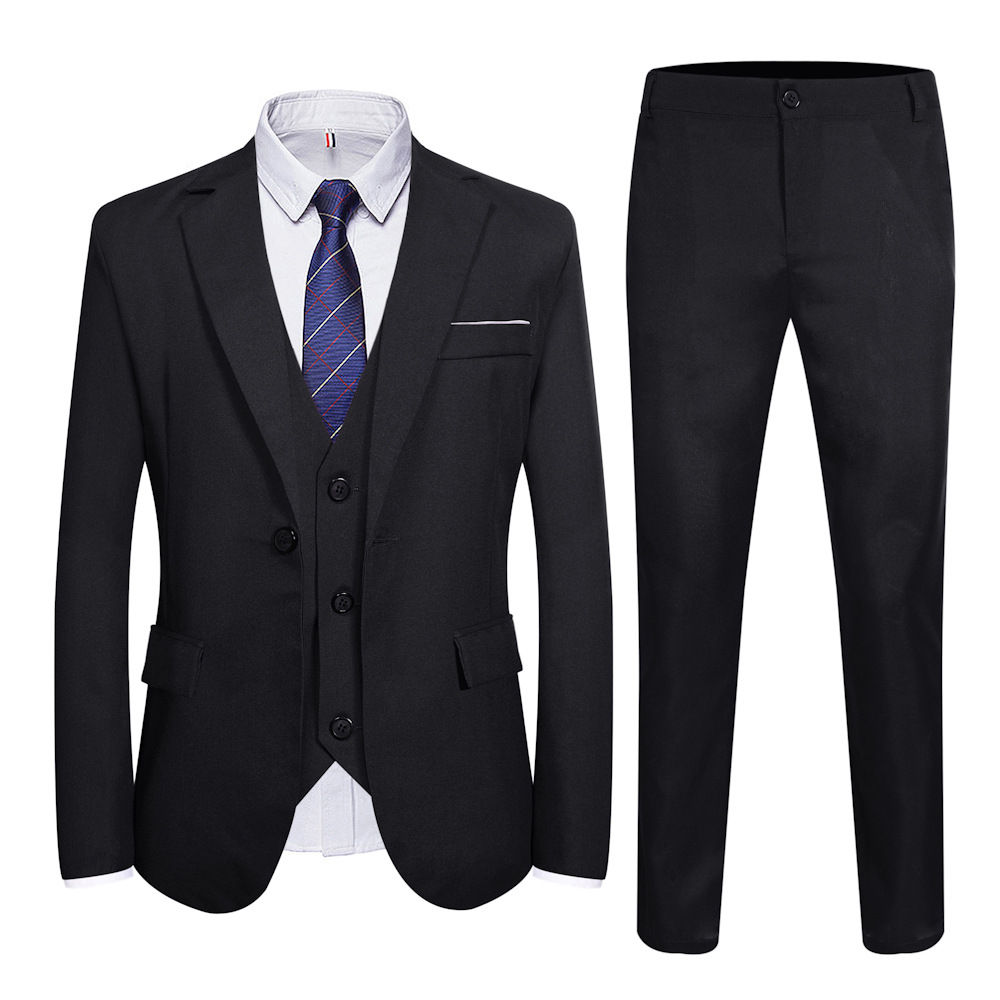 Suits Men Two Piece Suit Sets Turn Down Collar Full Sleeve Blazers Long Pants Sl