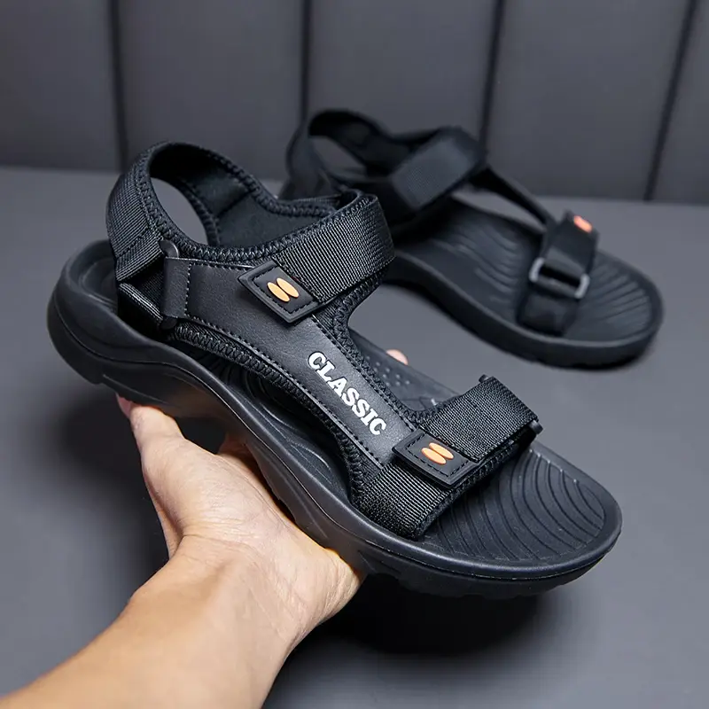 2025 New Men Sandals Summer Leisure Beach Holiday Sandals Men Shoes Outdoor Snea