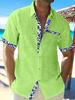 XS-5XL New Summer Casual Print Shirt Men's Hawaiian Holiday Beach Short Sleeve S