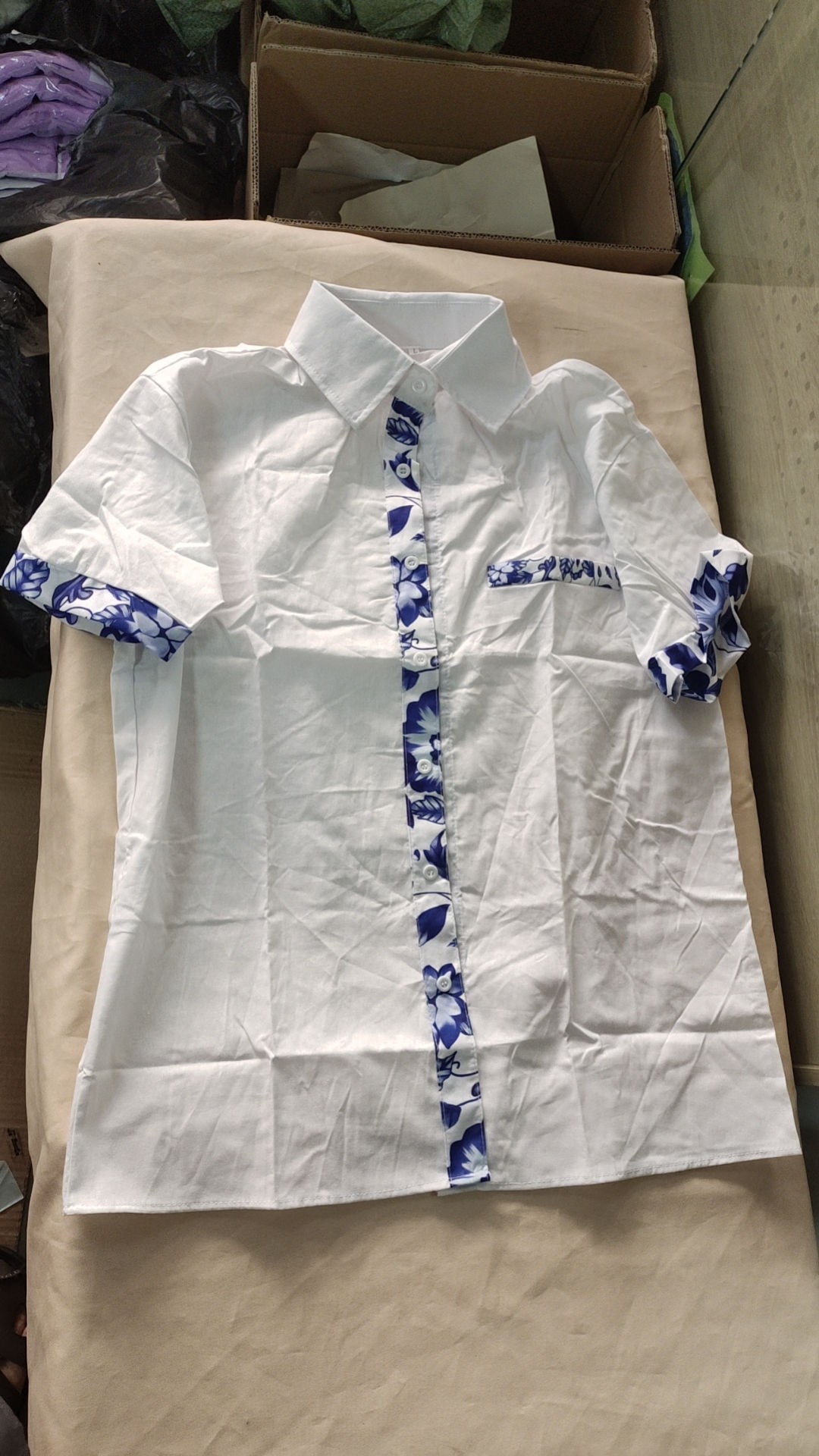 XS-5XL New Summer Casual Print Shirt Men's Hawaiian Holiday Beach Short Sleeve S