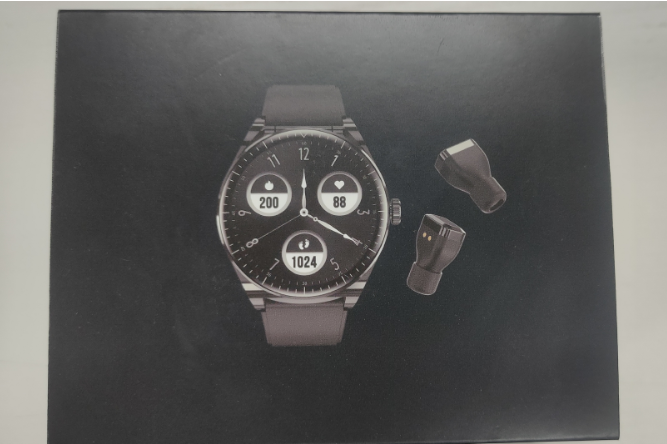 New Arrive Round Smartwatch Earbuds S9 Smart Bracelet With BT Headset Sleep Moni