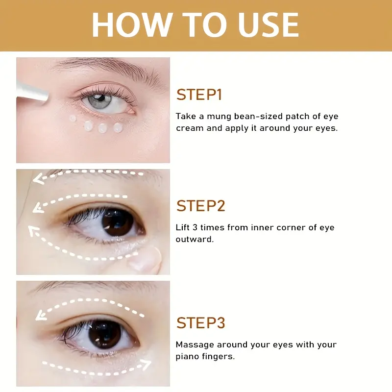 Collagen Eye Cream skincare Anti Dark Circles Eye Bags Firming Moisturizing skin
