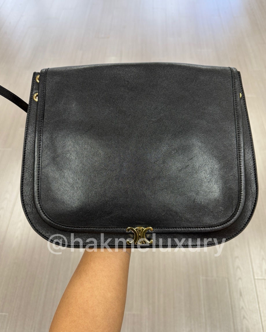 二手Celine Soft Triomphe Besace