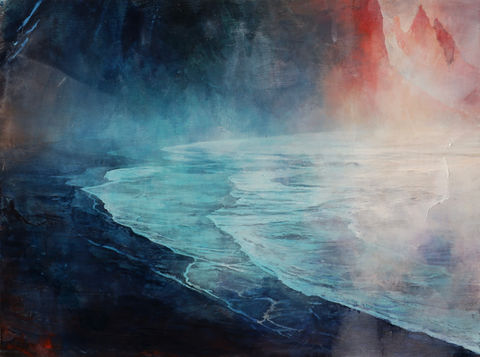 Painting by Mark Thompson