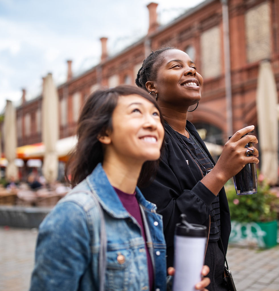 An active travel moment designed to inspire awe and vitality