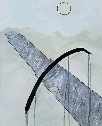 Sail On Silver Girl, Classic Rock Painting by Randy Zucker