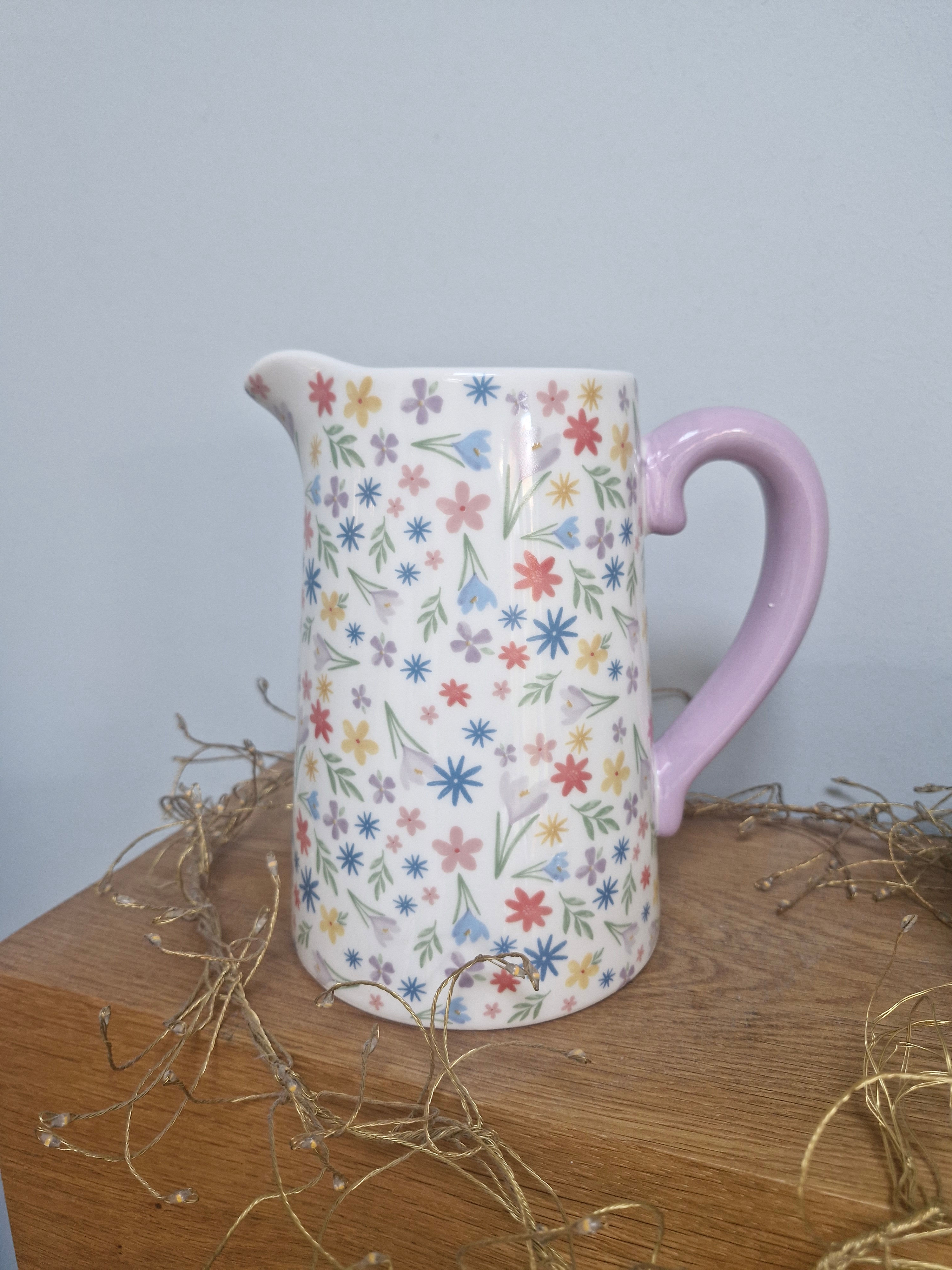 Spring Floral Jug
