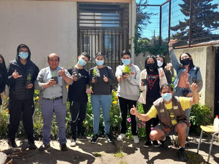 Actividad de Cierre Taller Científico y Huerta Escolar.