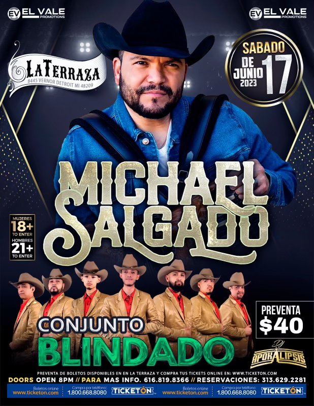 Michael Salgado Live in Detroit Michigan ! 