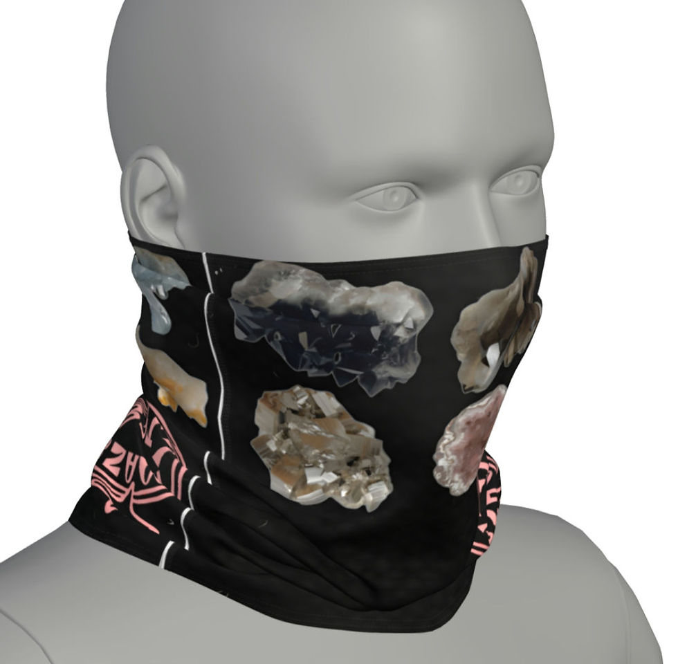 Thumbnail: Maze life Crystal loop face mask 