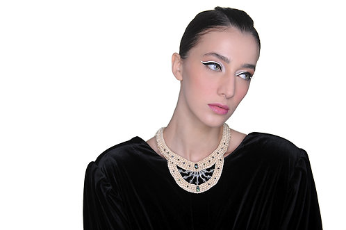 Collier collection Diamants sur Canapé