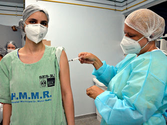 VOLTA REDONDA ULTRAPASSA DOIS MIL VACINADOS CONTRA COVID-19