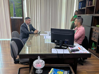 VEREADOR DINHO BUSCA AÇÕES DO DER-RJ PARA RODOVIA DO CONTORNO