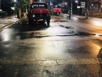 LIMPEZA DE RUAS CONTINUA APÓS FORTES CHUVAS EM BAIRROS DA CIDADE