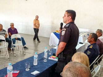 CONSELHO COMUNITÁRIO DE SEGURANÇA SE REÚNE NA V. GRANDE