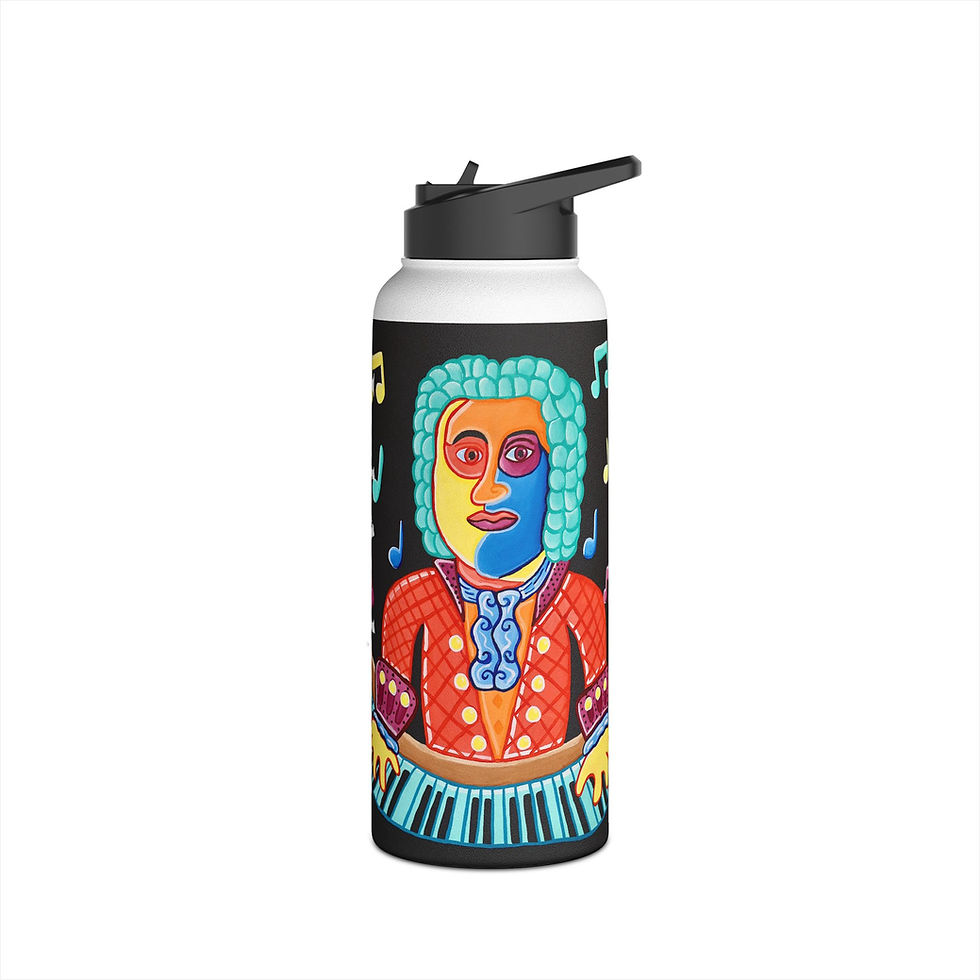 Thumbnail: Bach - Stainless Steel Water Bottle, Standard Lid - 18 oz
