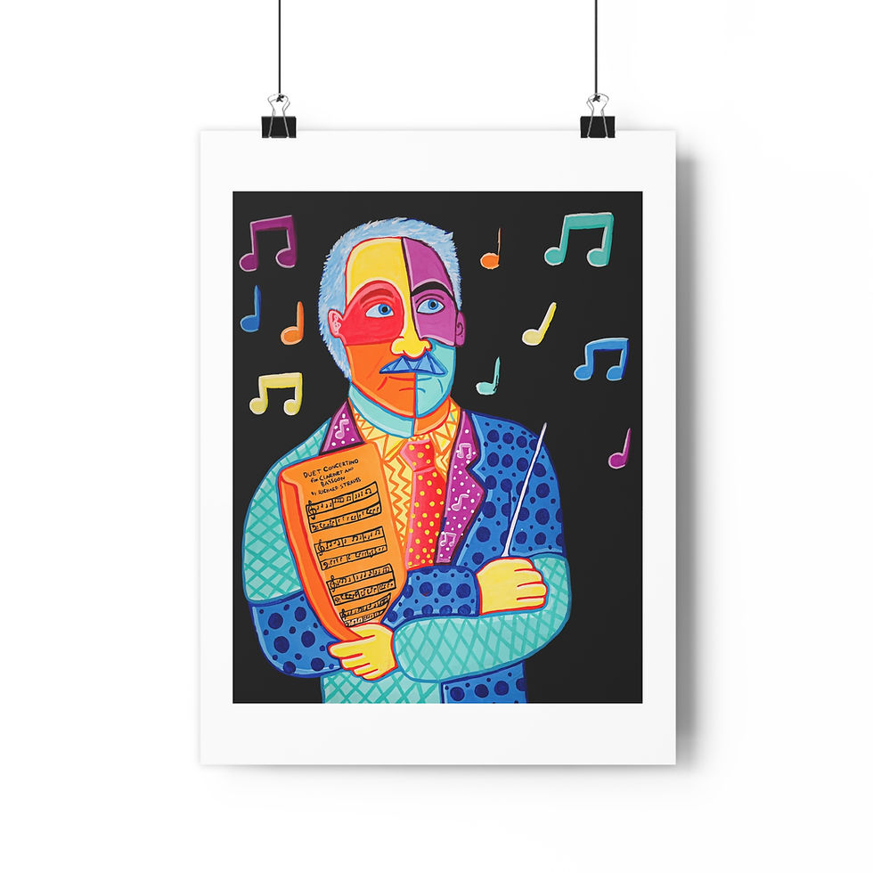 Thumbnail: Richard Strauss - Joel Anderson - Print