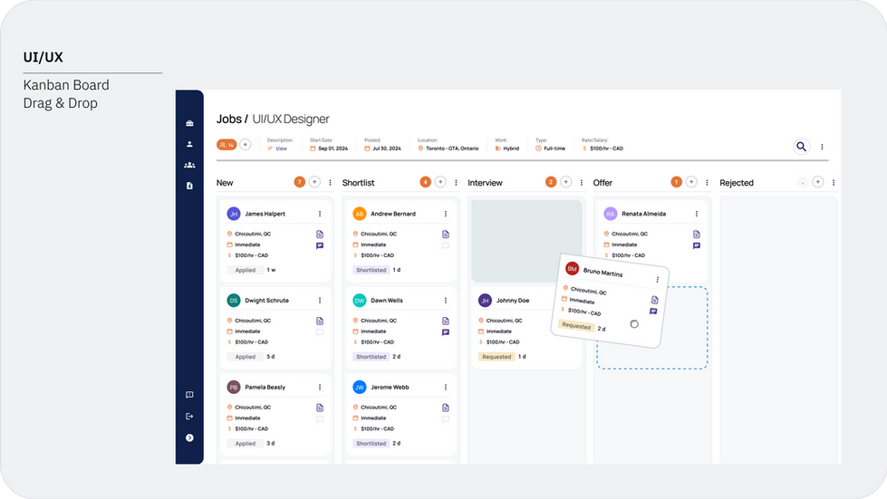 Drag & Drop: User Interface Gesture
