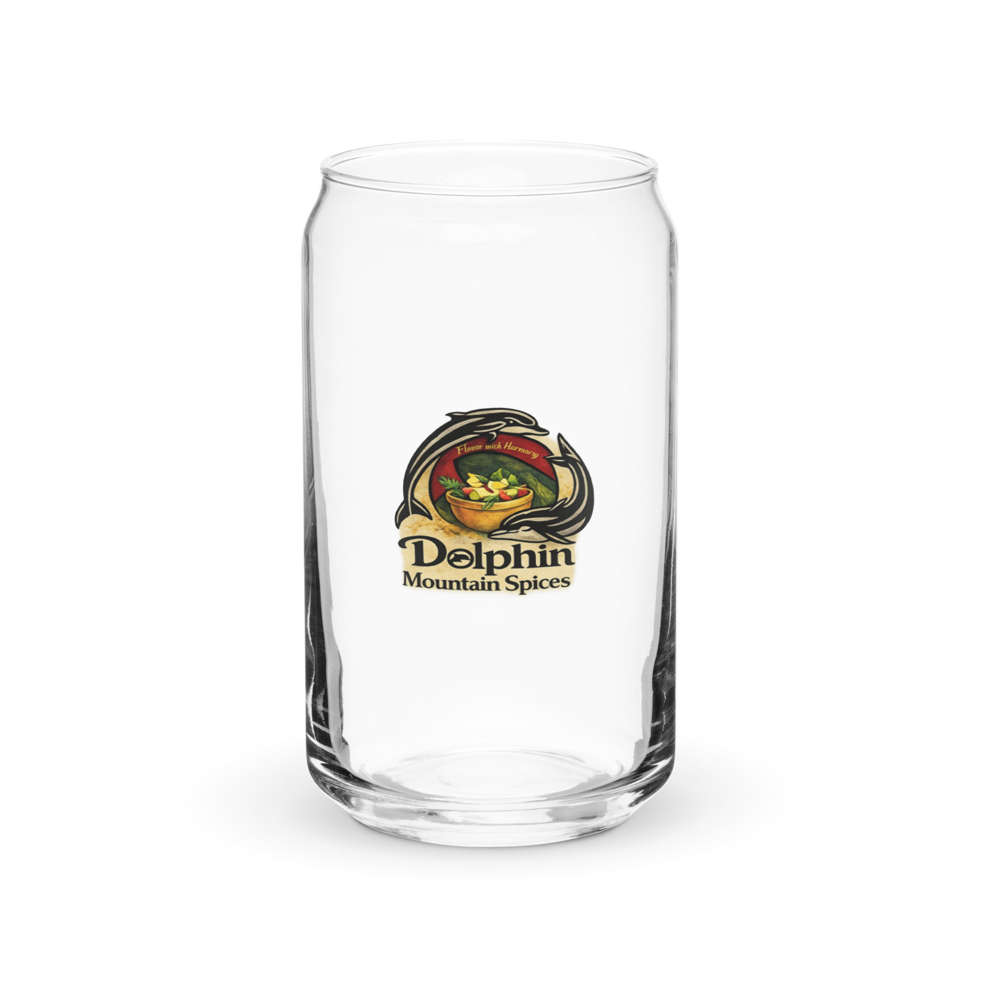 Can-shaped glass