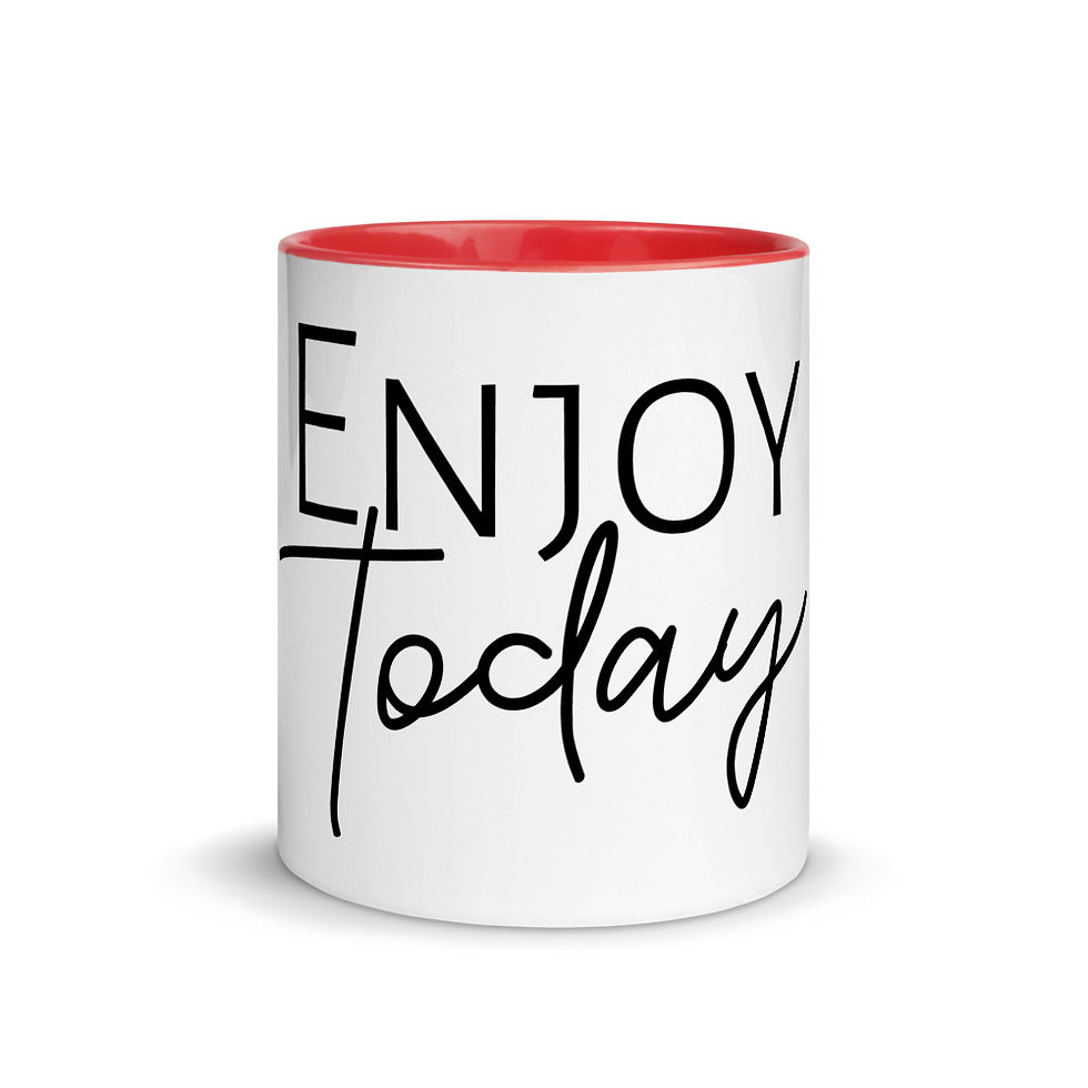 Thumbnail: Enjoy Today Mug with Color Inside
