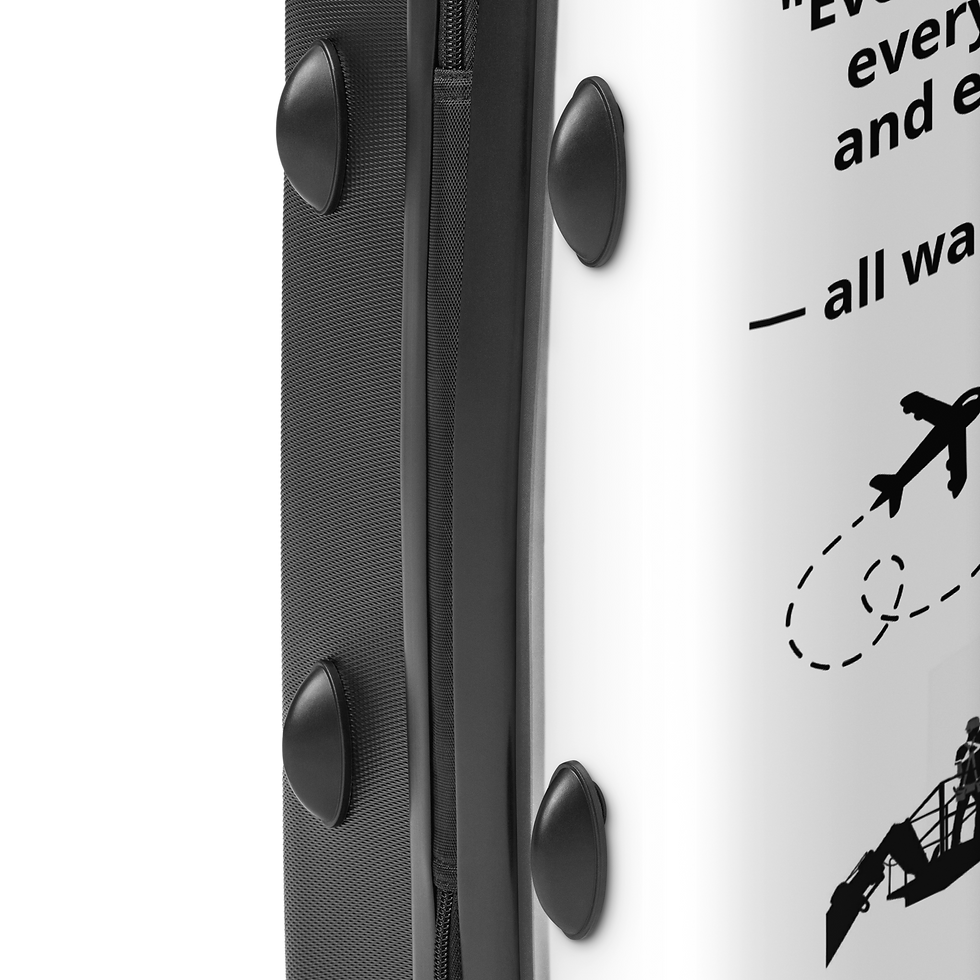 Thumbnail: Inspired Travels Suitcase -Sm, Med, Lrg