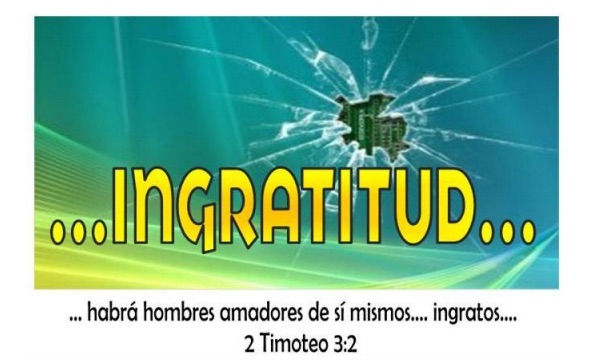 Ingratitud
