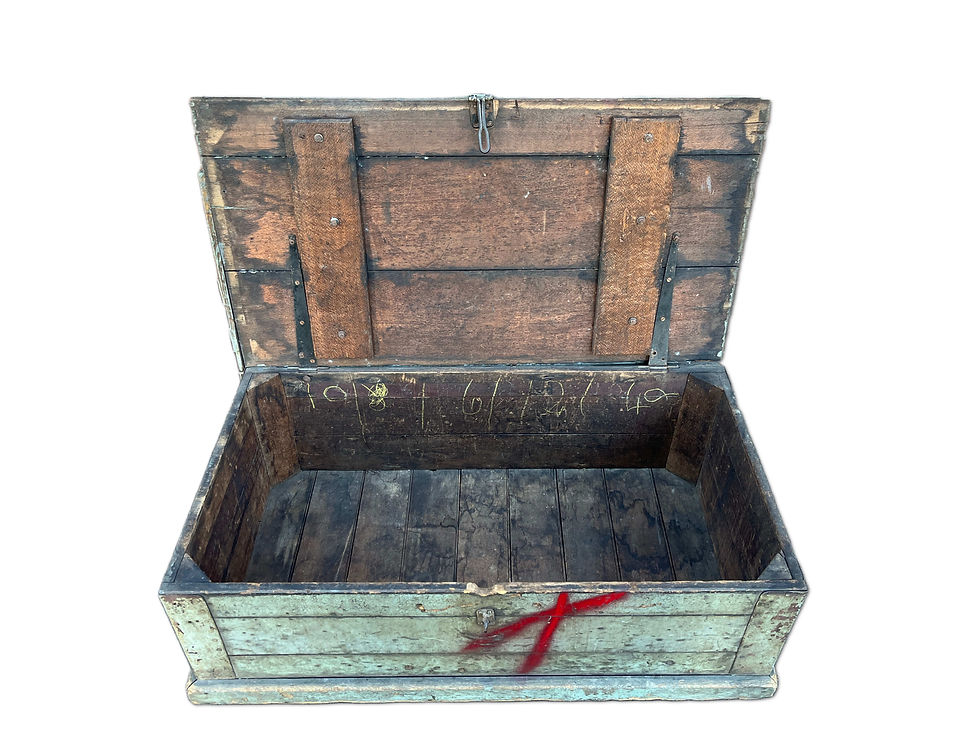 Thumbnail: Rustic Pine Storage Chest