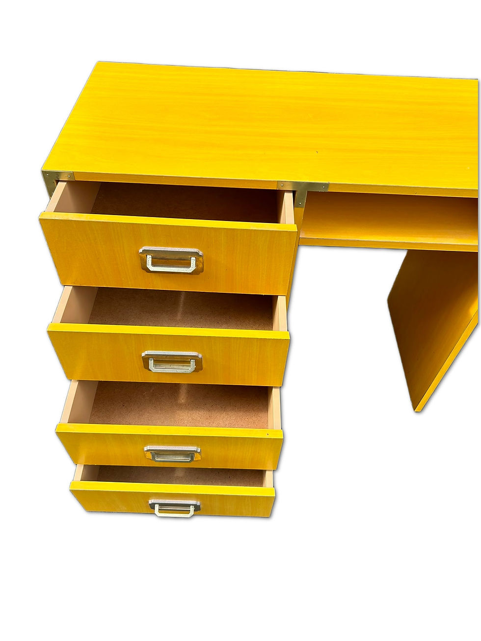 Thumbnail: Vintage 'Morris of California' Style Yellow Desk