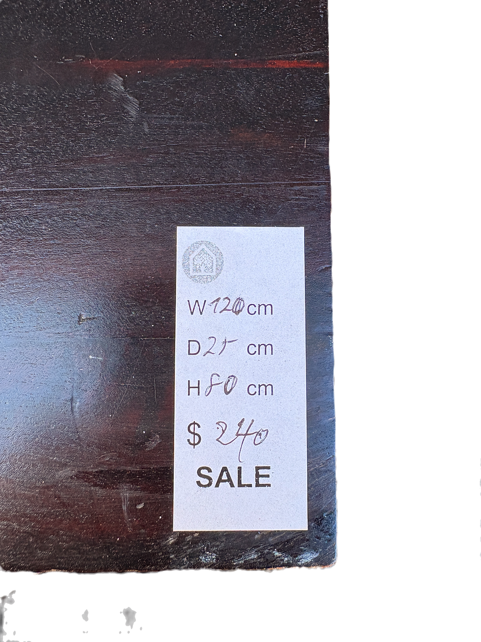 Thumbnail: Modern Dark Timber Console Table