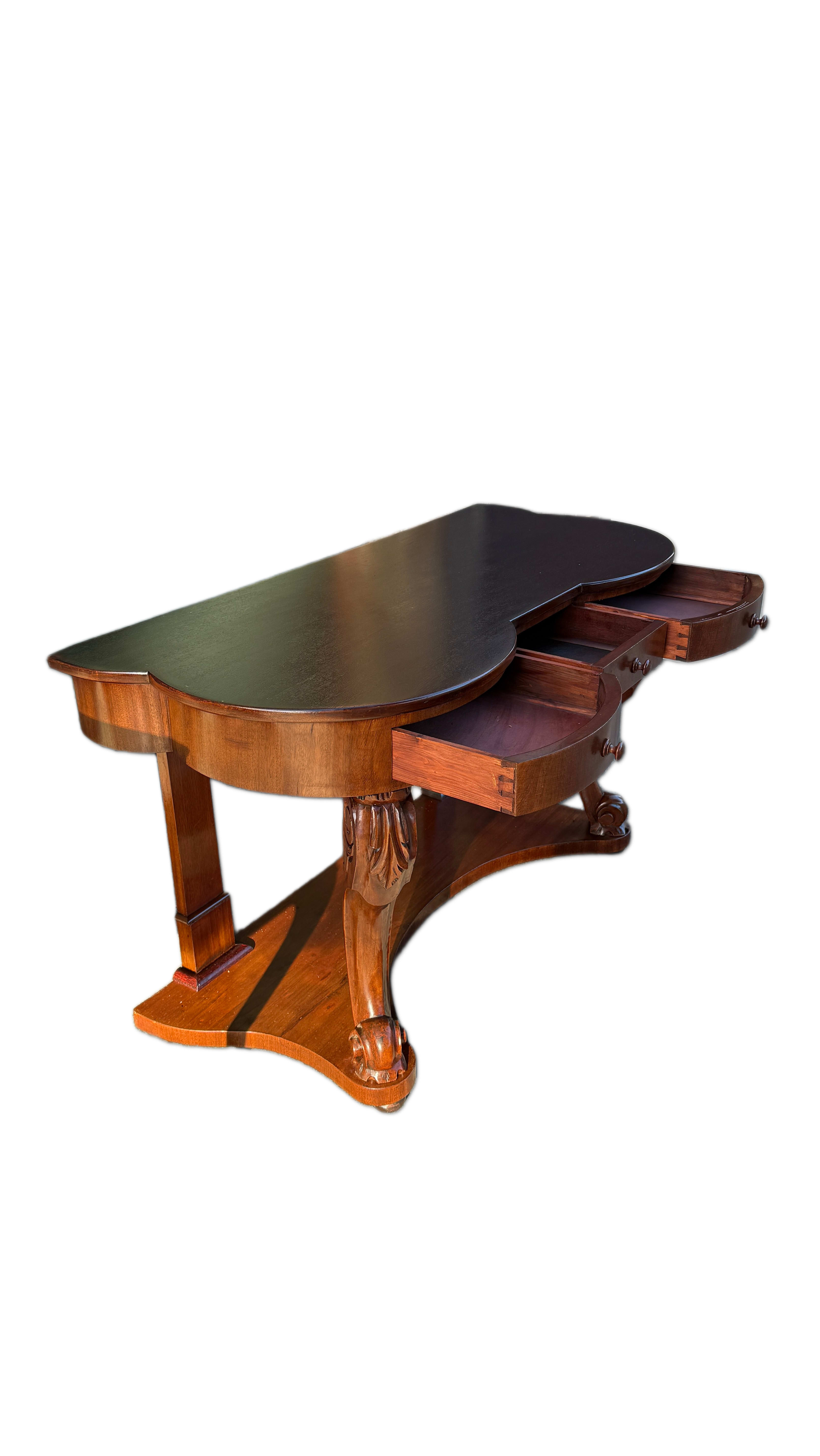 Antique Victorian-Style Hall Table