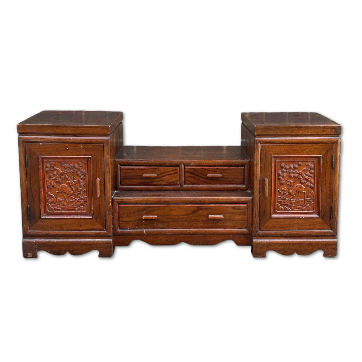 Chinese Rosewood Duobaoge Treasure Rack