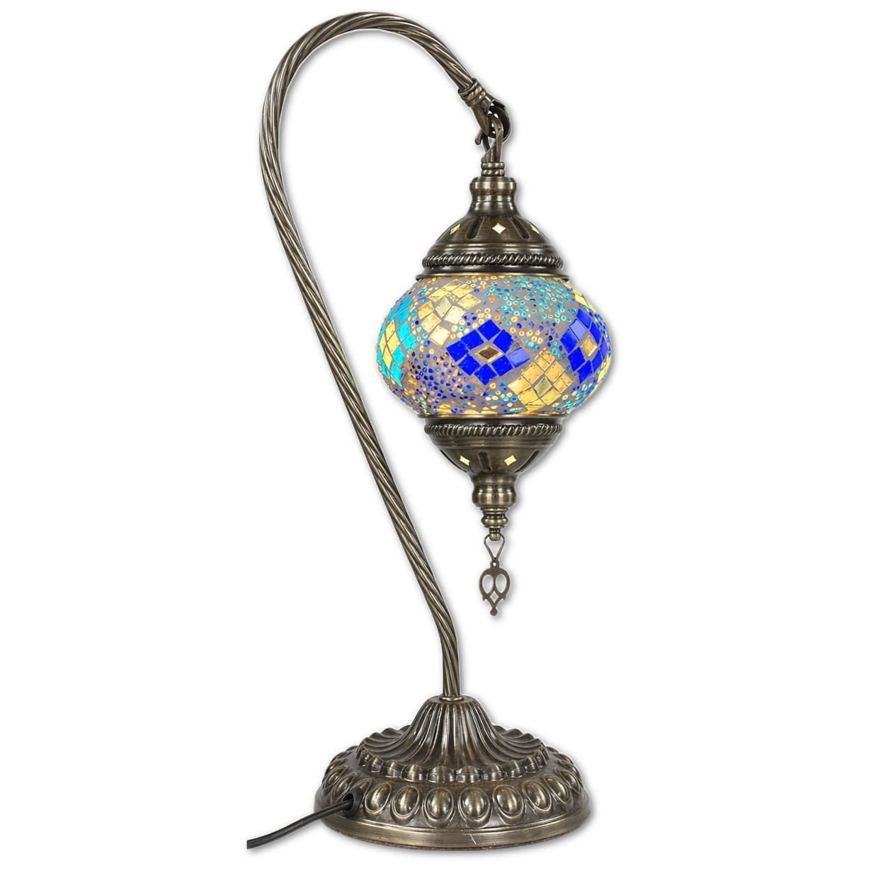 Vintage Style Mosaic Table Lamp