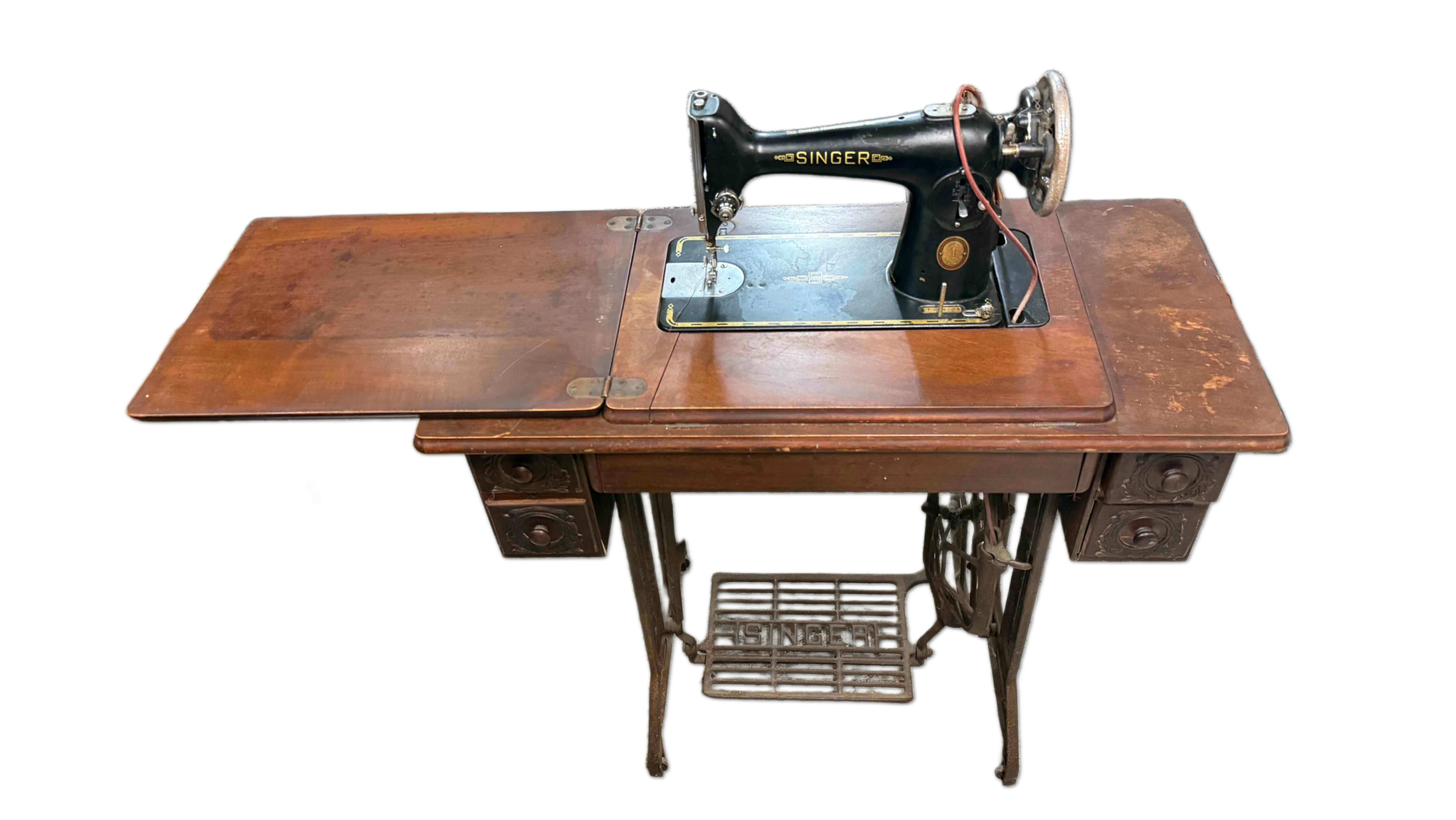 Antique Singer Treadle Sewing Machine