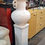 Thumbnail: Decorative Large White Pottery Vase on Column Pillar