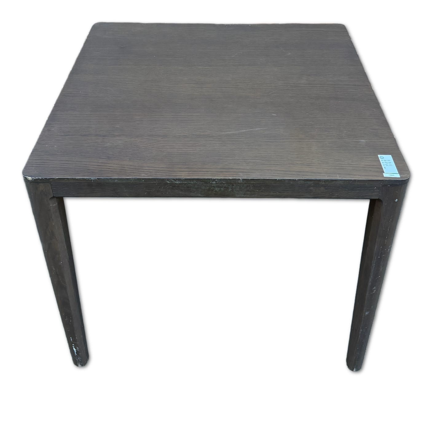 Dark Brown Wooden Dining Table