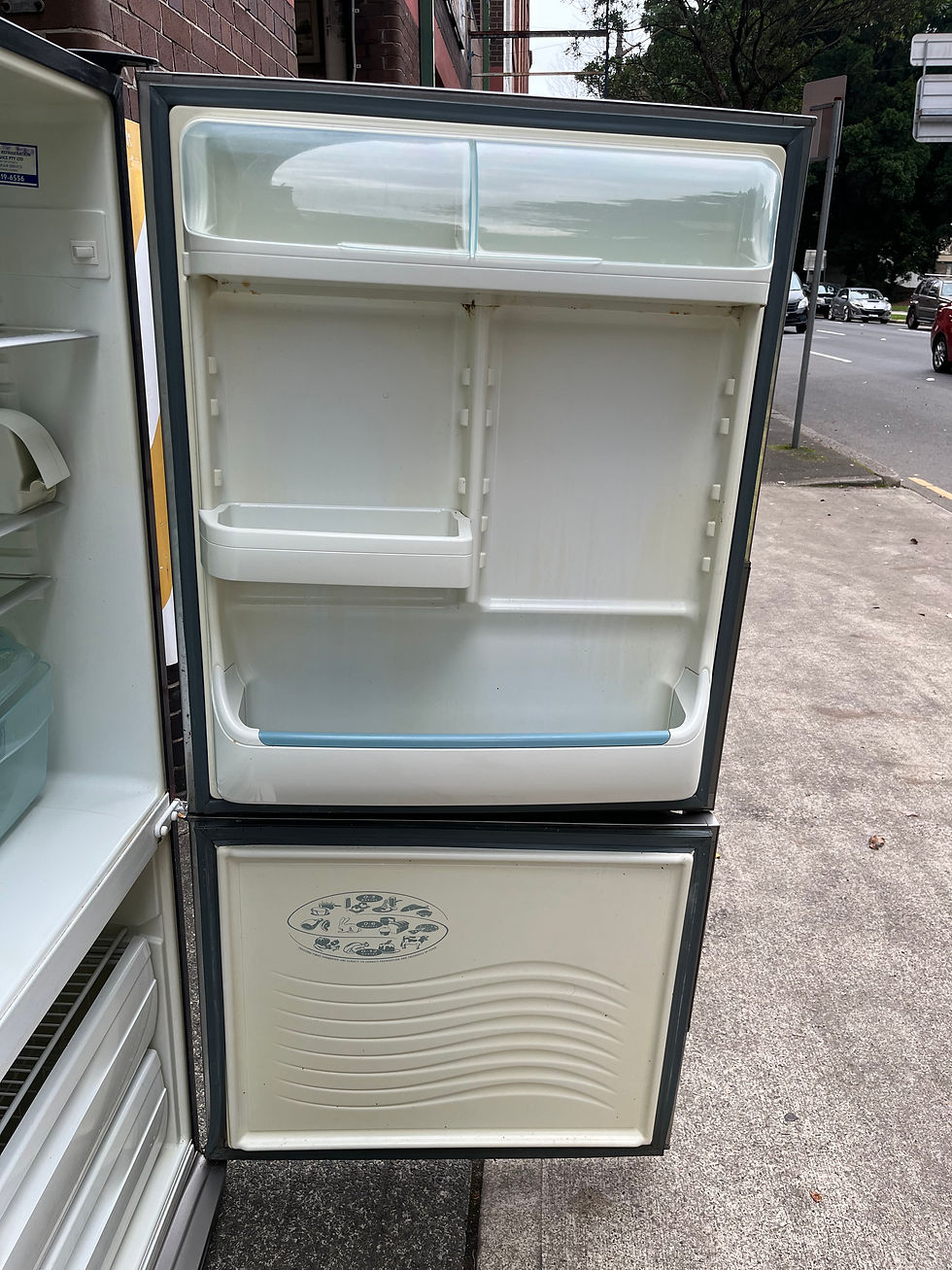 Thumbnail: Stainless Steel Bottom Mount Fridge