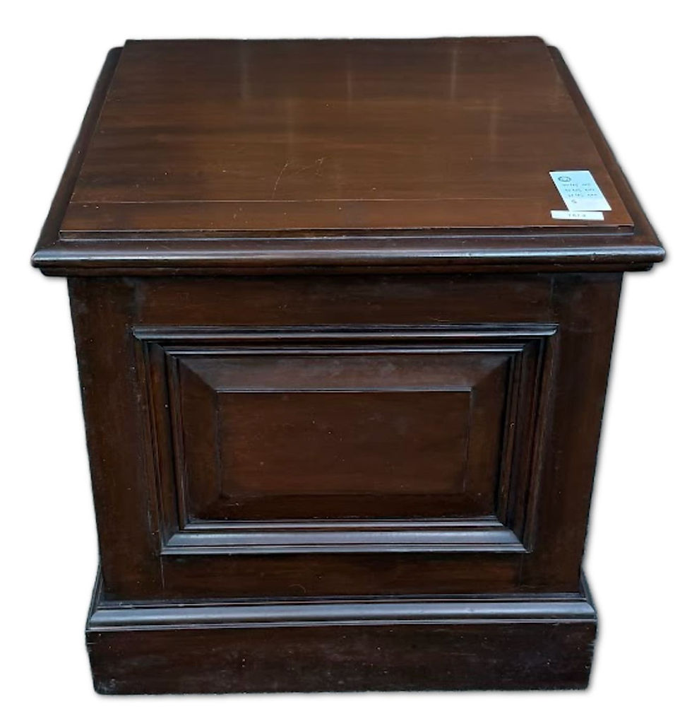 Thumbnail: Antique Wooden Commode with Chamber Pot